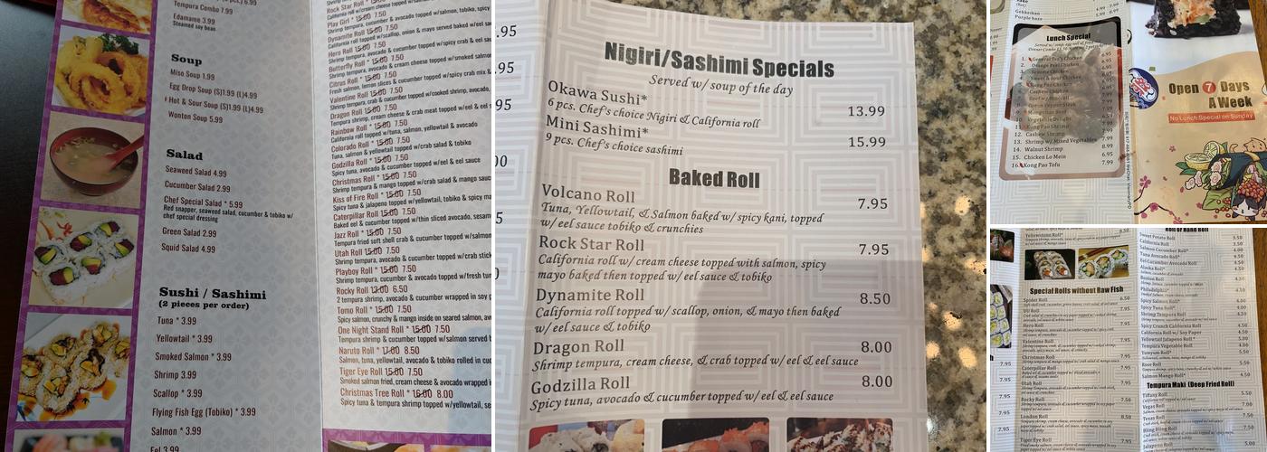 Red 8 Saratoga Springs Asian And Japanese Cuisine Menu