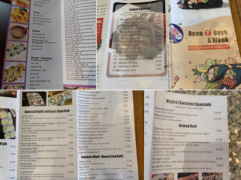 Red 8 Saratoga Springs Asian And Japanese Cuisine Menu