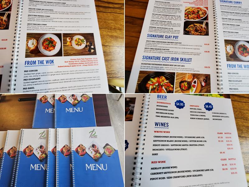 RED RICE KITCHEN Menu