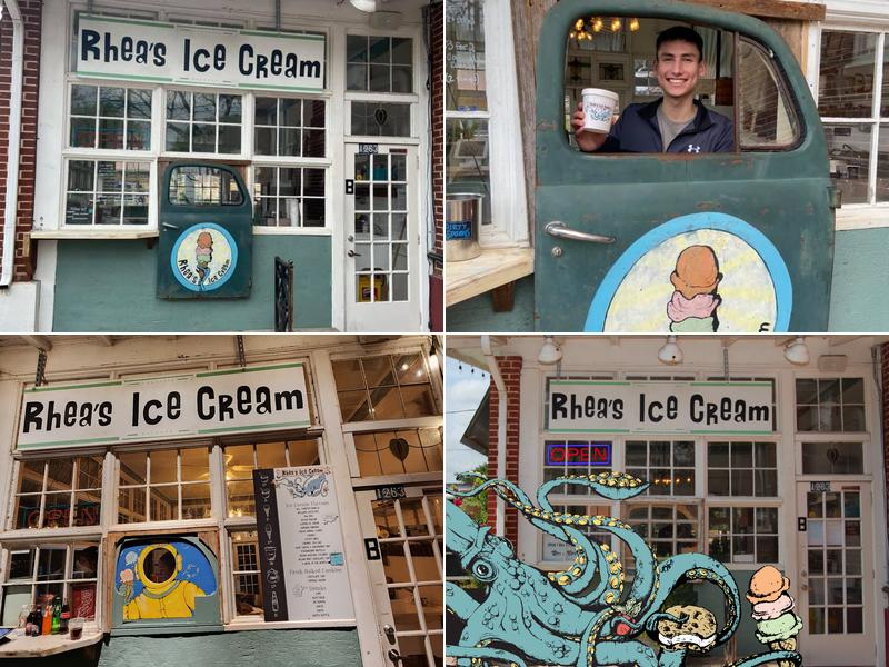 Rhea's Ice Cream - Gruene