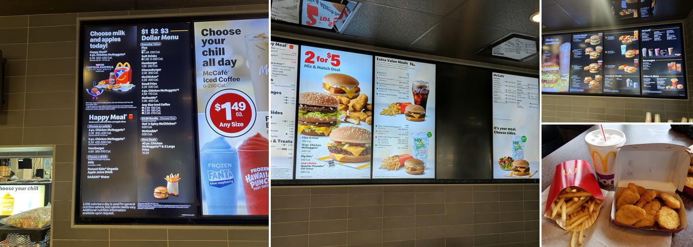 McDonald's Menu