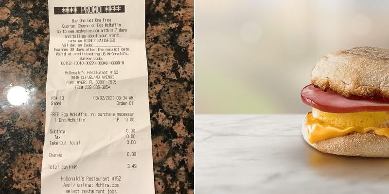 McDonald's Menu