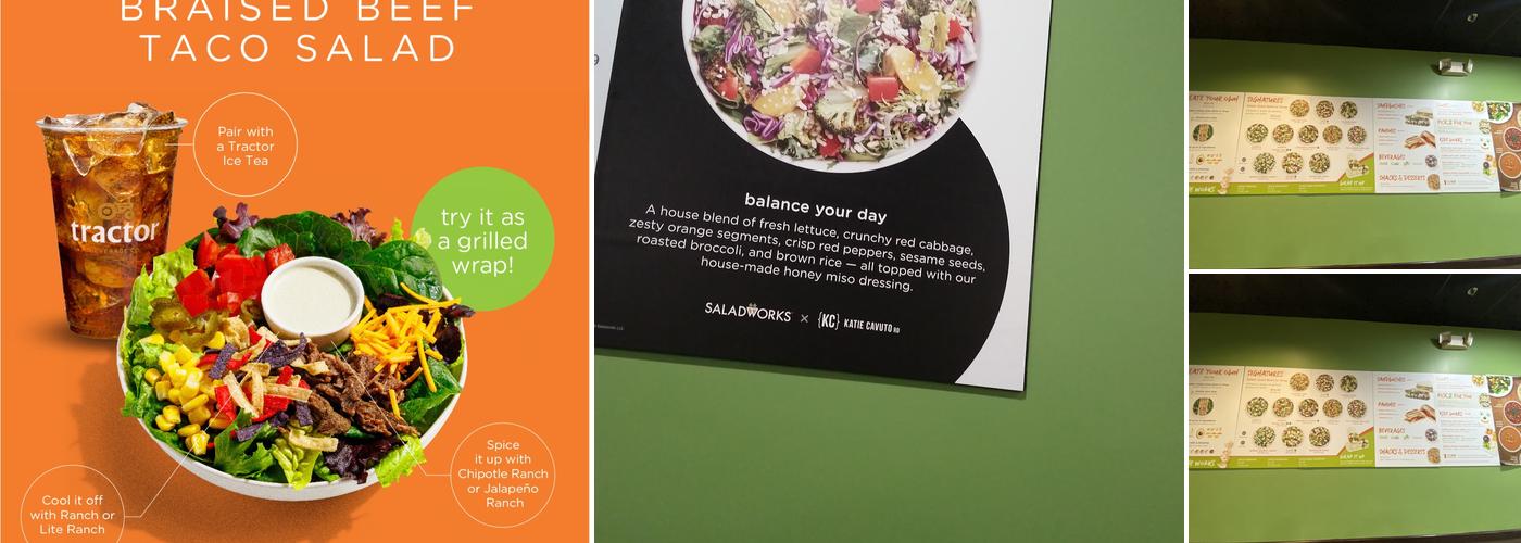 Saladworks Menu