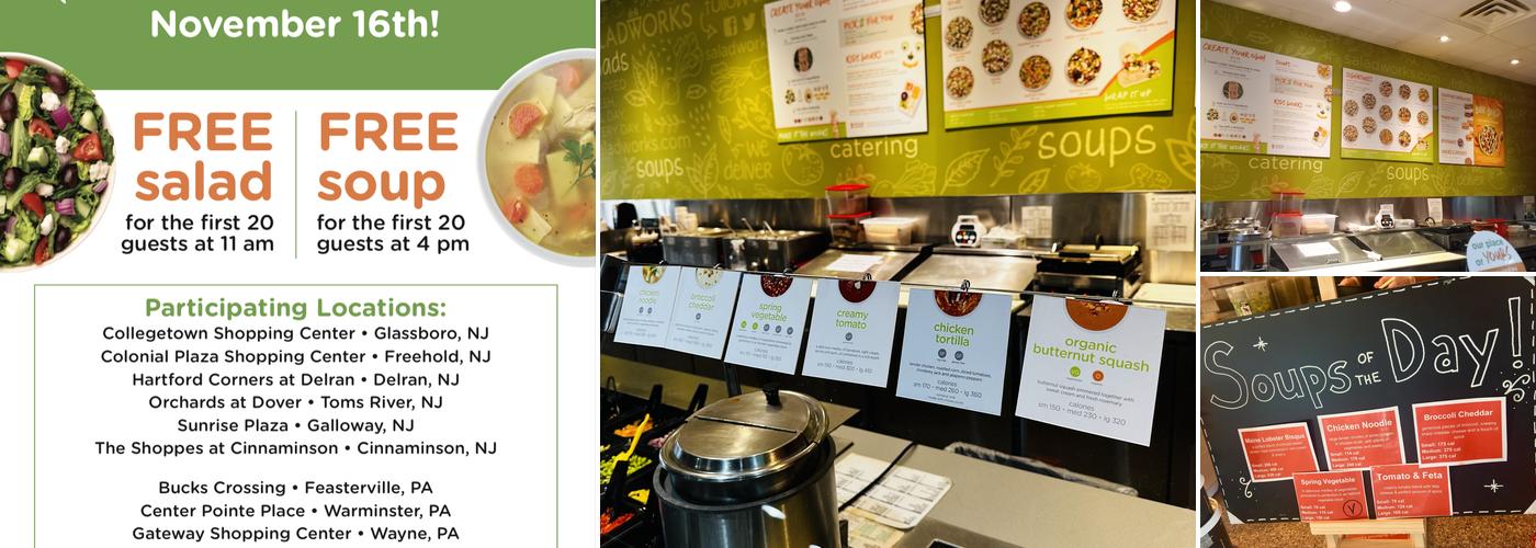 Saladworks Menu