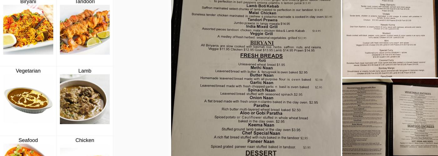 Bombay Grill’s Tasty India Menu