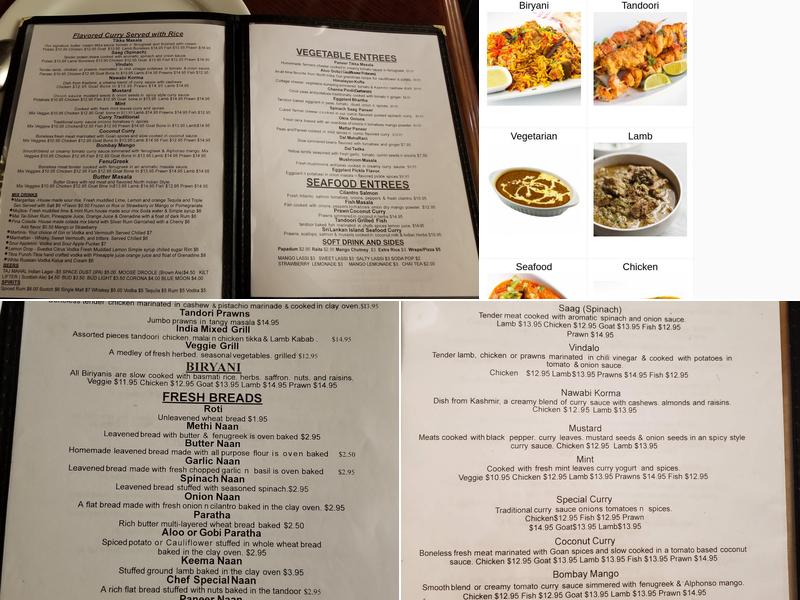 Bombay Grill’s Tasty India Menu