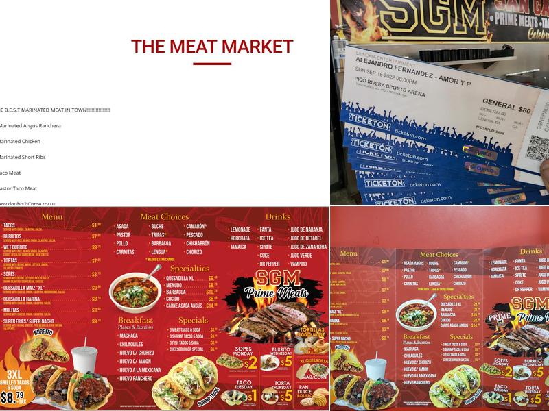 SGM - San Gabriel Market Menu
