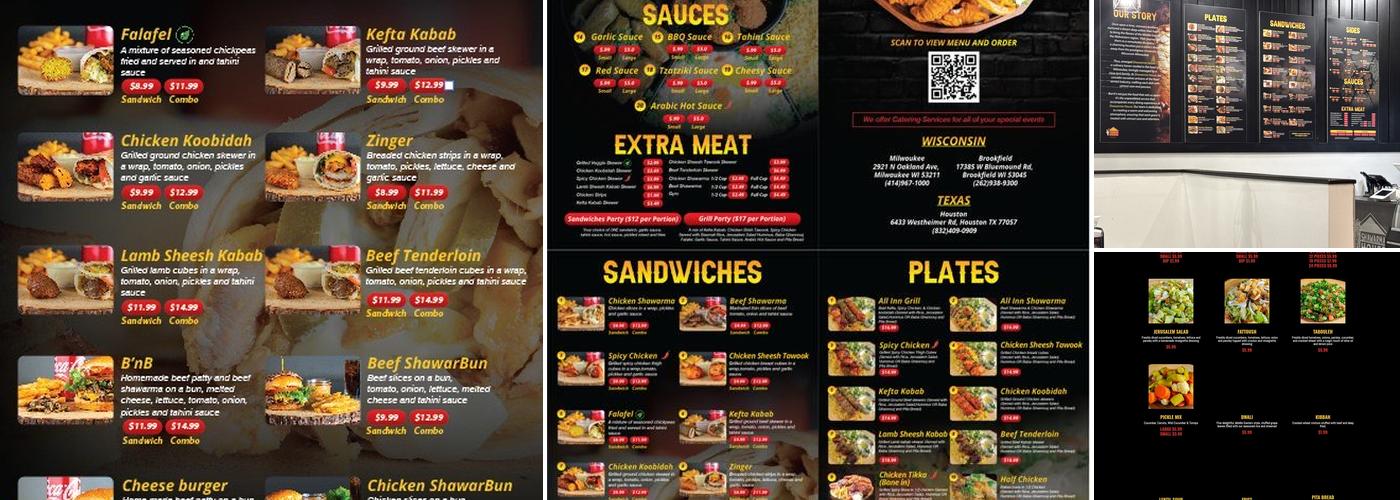 Shawarma House Menu
