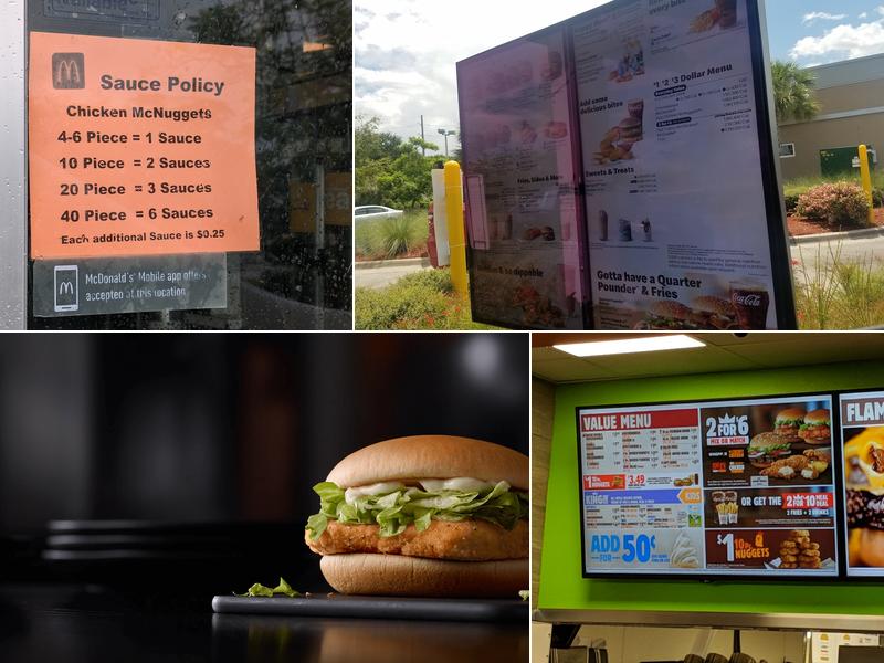McDonald's Menu