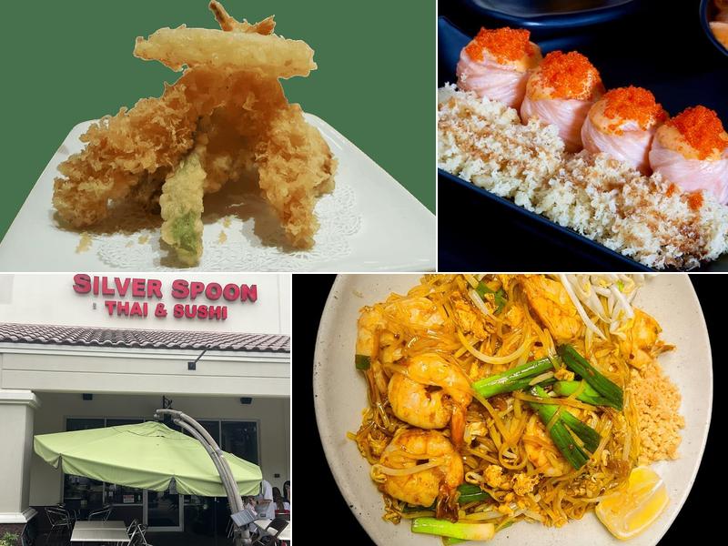 Silver Spoon Thai & Sushi 2929 SW 160th Ave, Miramar