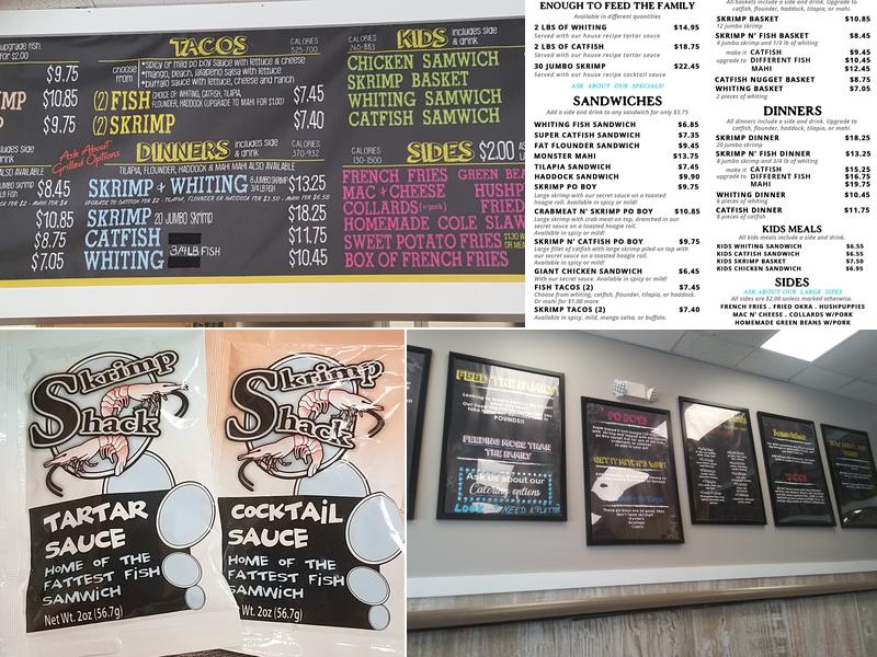 skrimp shack Menu