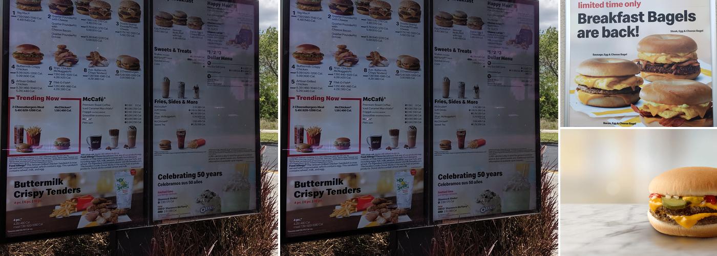 McDonald's Menu