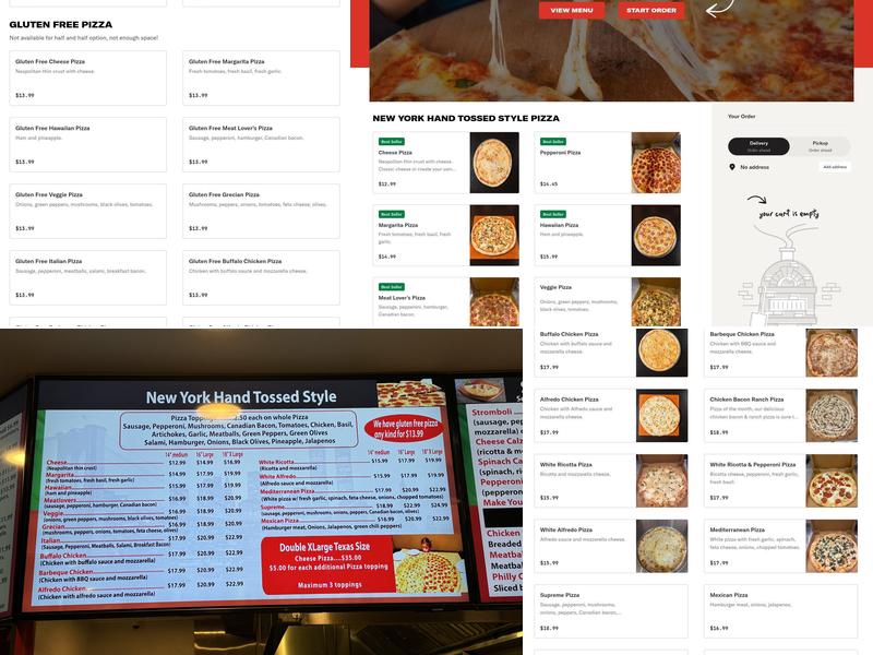 Slice City Pizza Menu