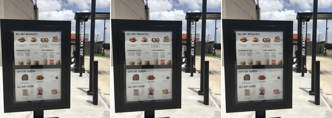 Starbucks Menu