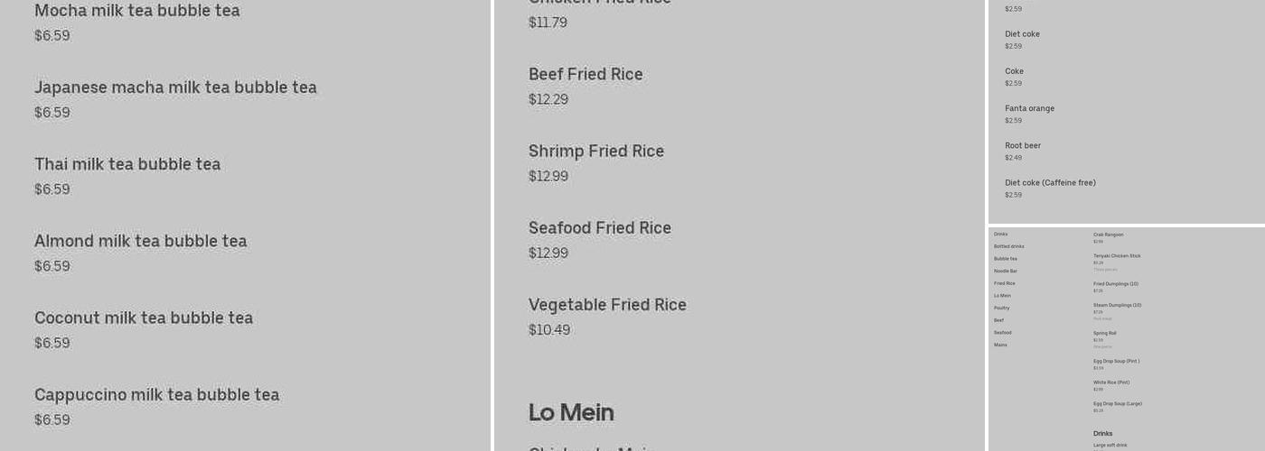 Stir Fry 88 Menu