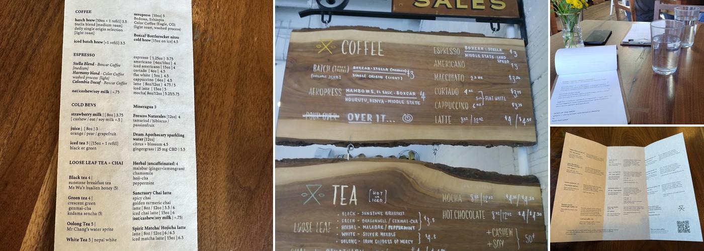 Stowaway Kitchen Menu