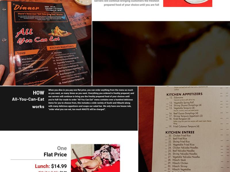 SushiMon Menu