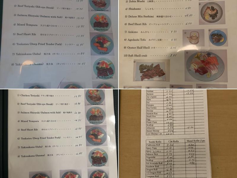 Sushi Sai Japanese Restaurant Menu