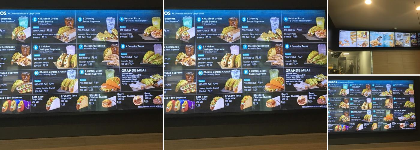 Taco Bell Menu