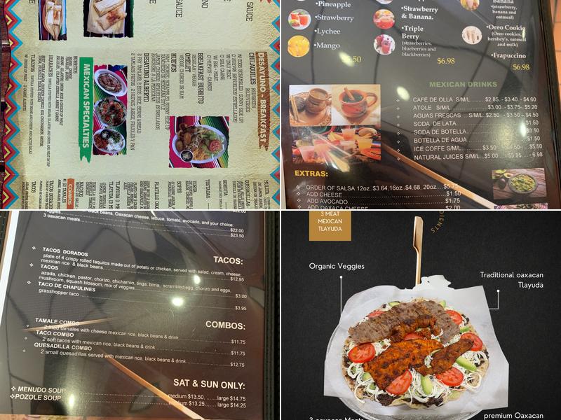 Tamales Alberto 2 Menu