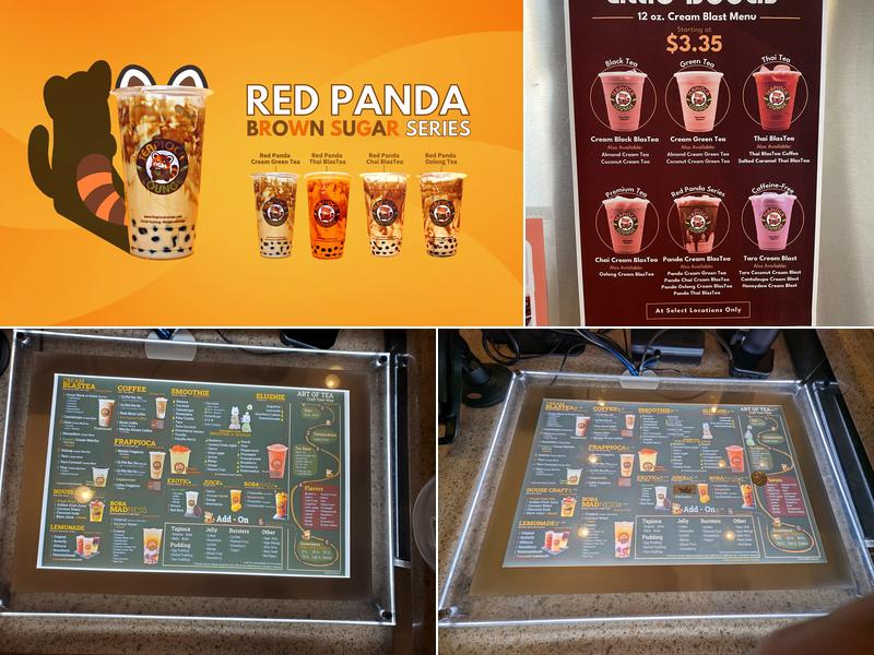 Teapioca Lounge Menu