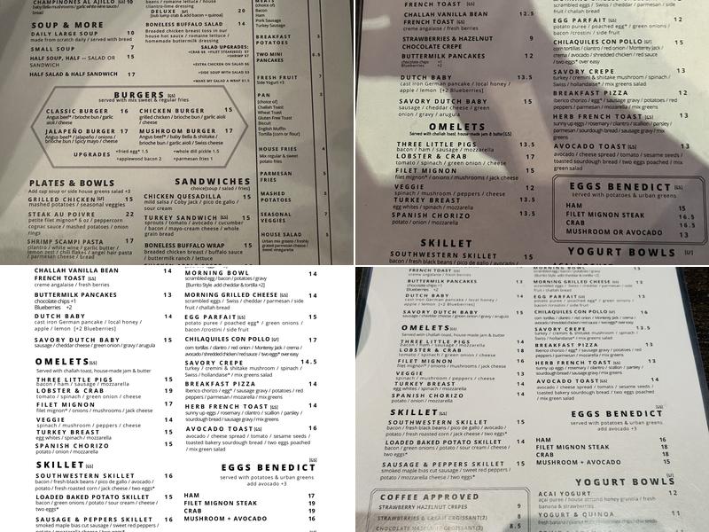 Teaspoon Menu