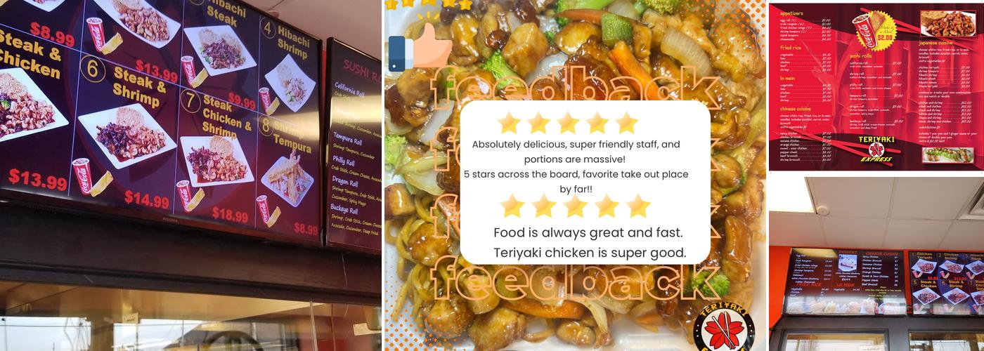 Teriyaki Express Menu