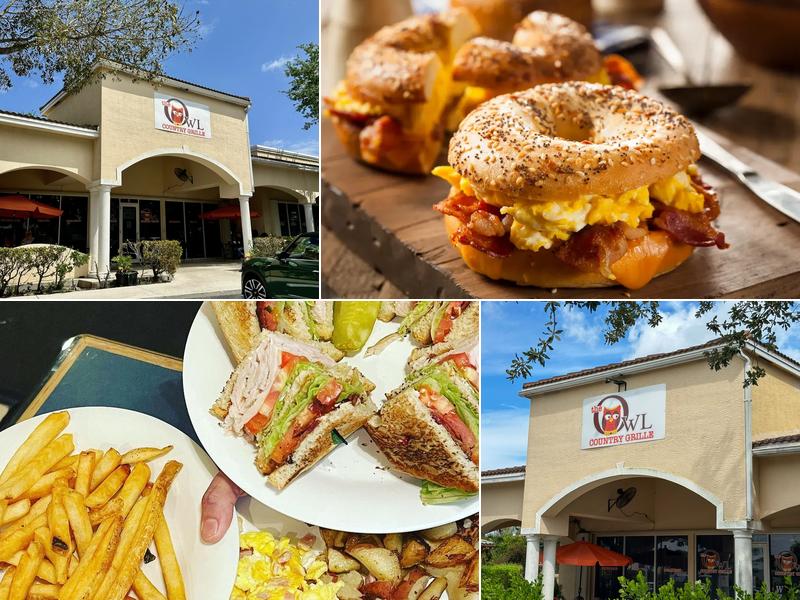 The Owl Country Grille 4953 Le Chalet Blvd #5, Boynton Beach