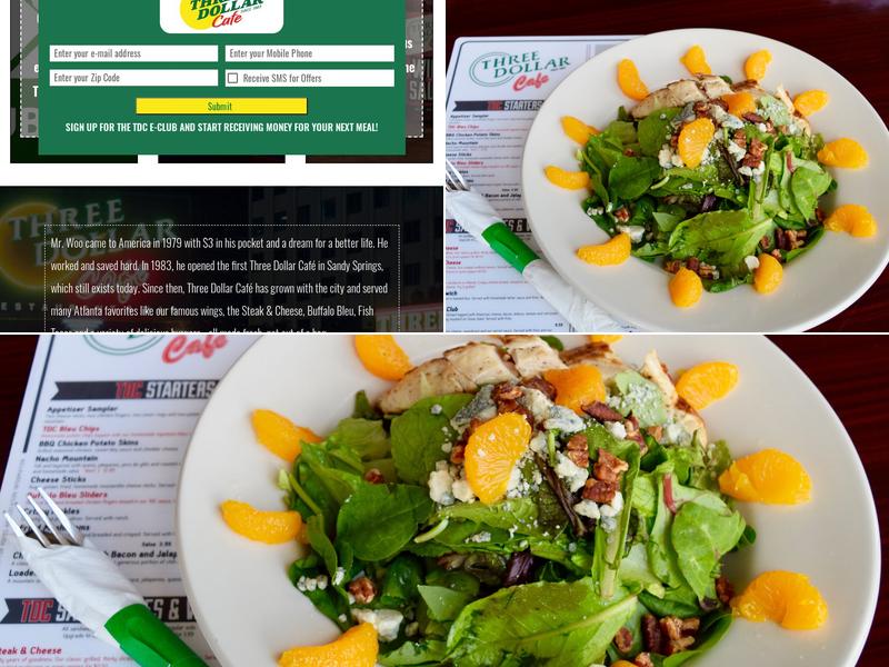 Three Dollar Cafe Jr. - Johns Creek Menu