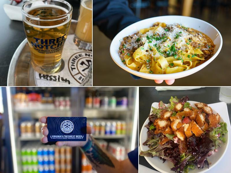 Three Notch'd Craft Kitchen & Brewery - Charlottesville
