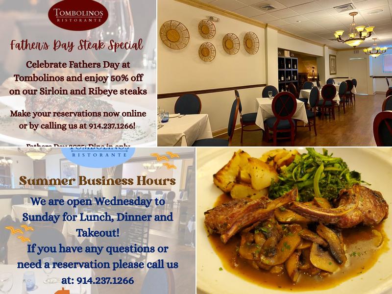 Tombolinos Ristorante 356 Kimball Ave, Yonkers