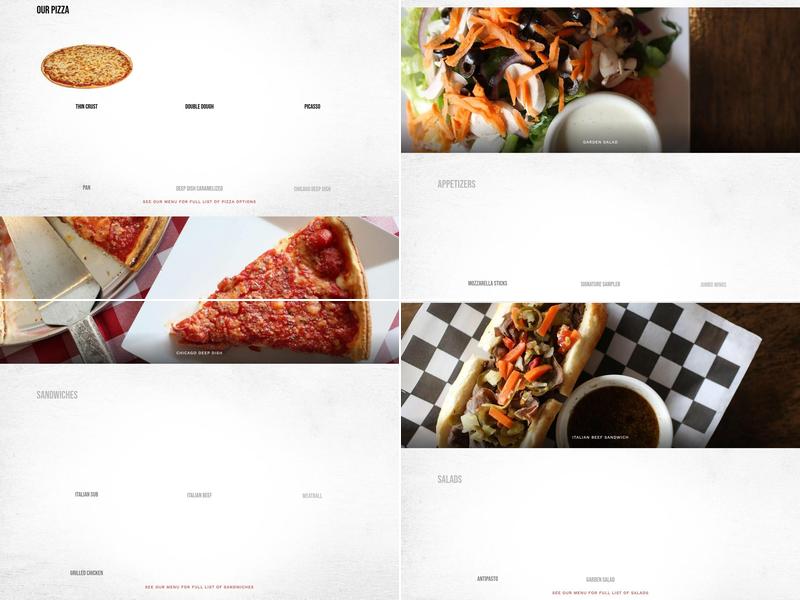 Tortorice's Pizza Menu