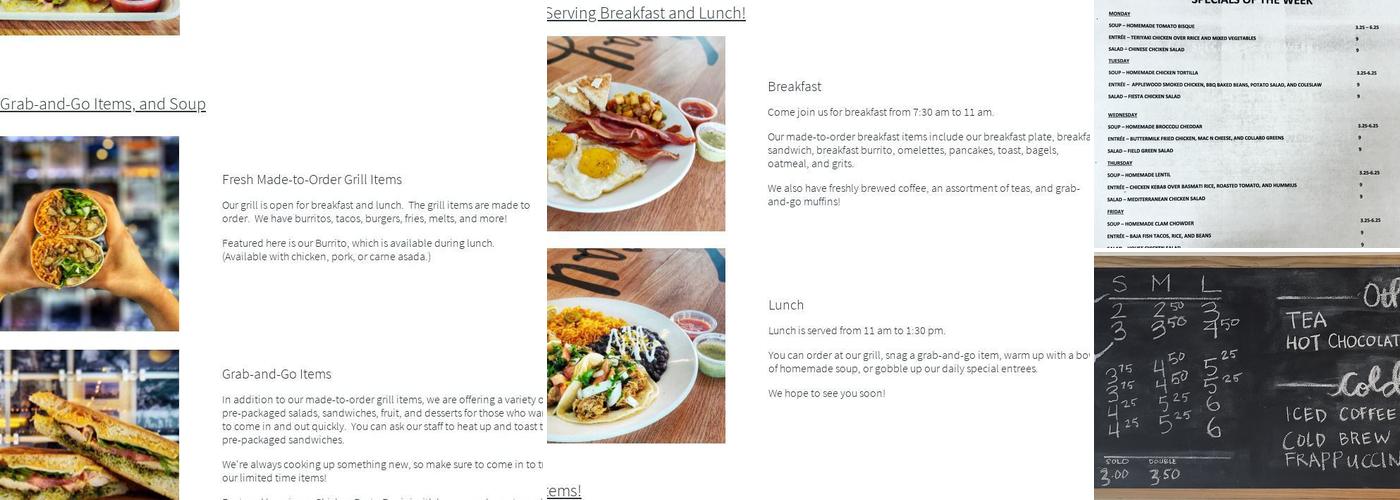 Tray DTLA Menu