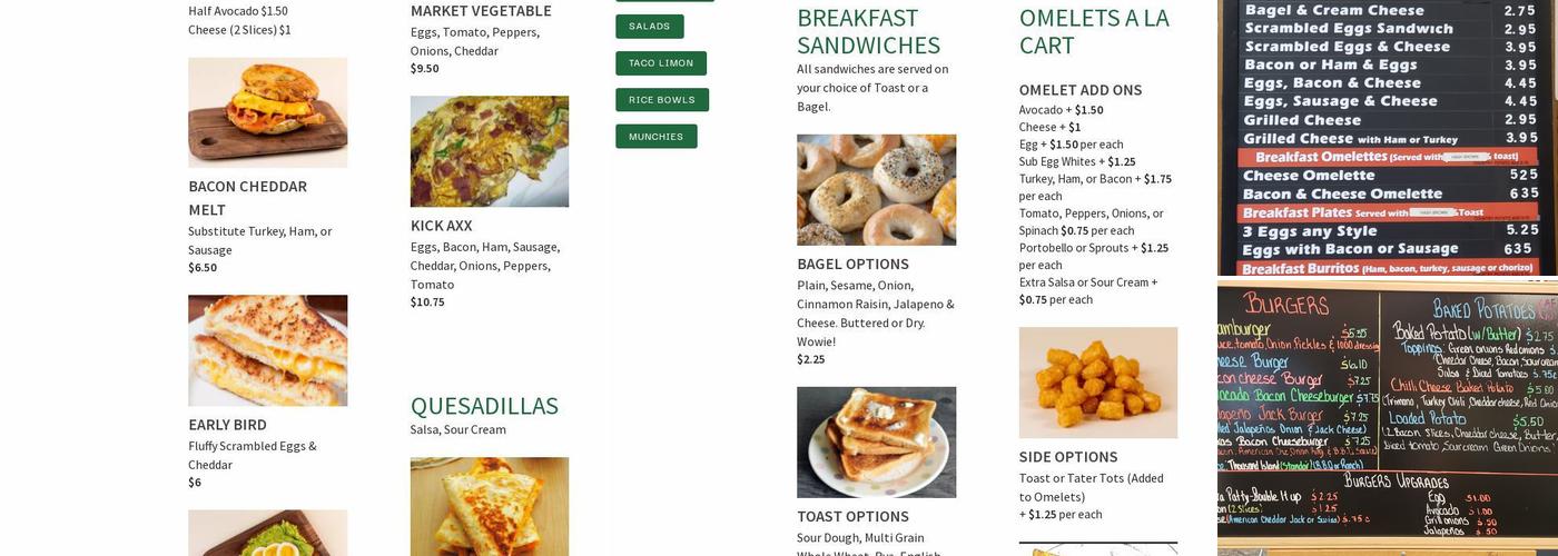 TRIMANA Menu