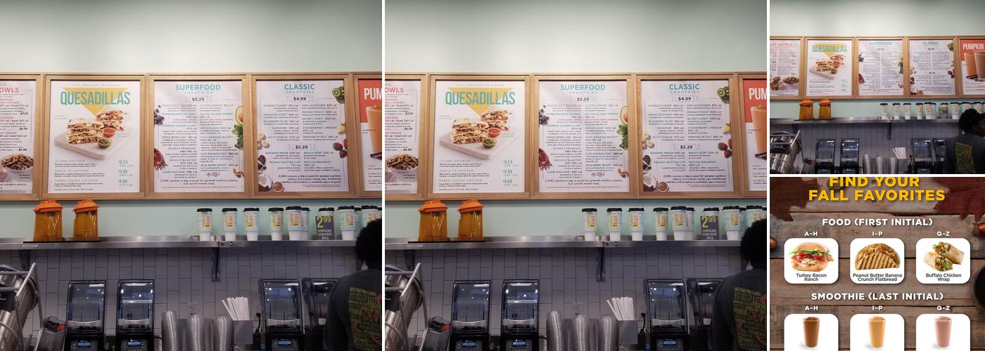 Tropical Smoothie Cafe Menu