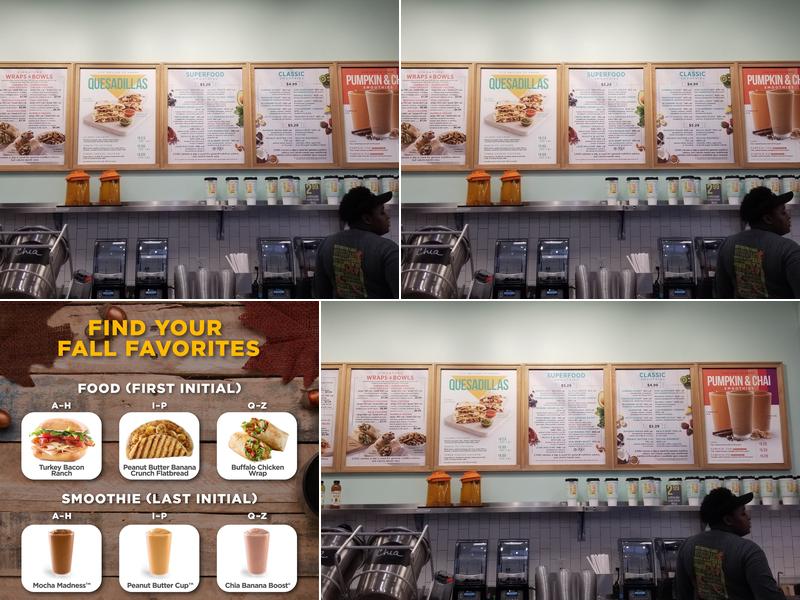 Tropical Smoothie Cafe Menu