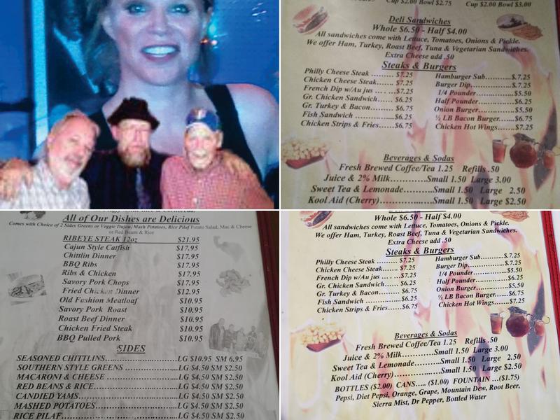 Uncle Thurms Soul Food Menu