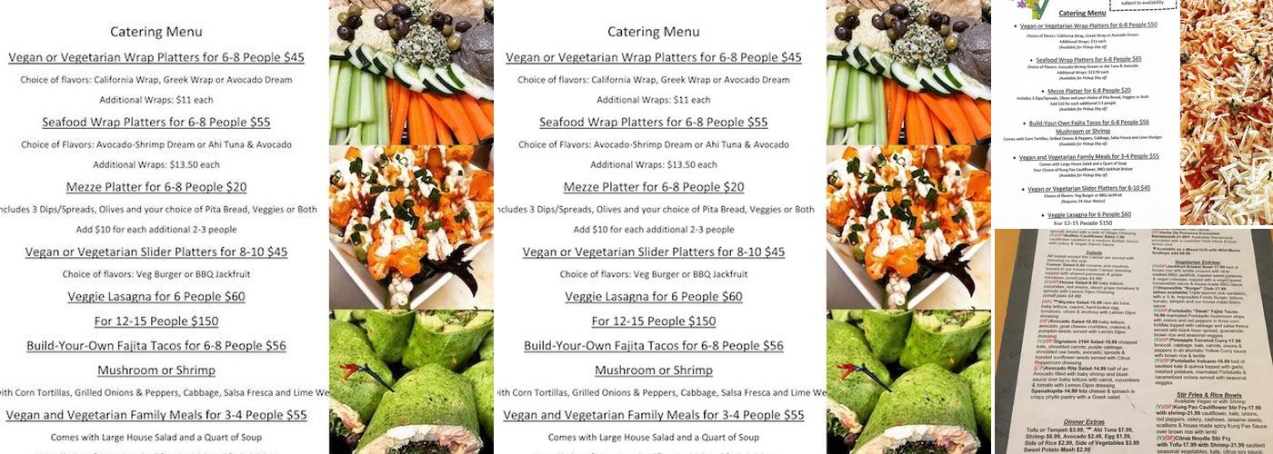 Veg Menu