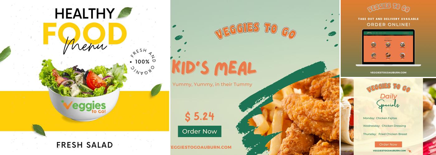 Veggies To Go Menu