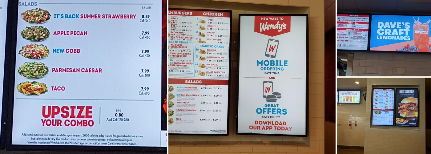 Wendy's Menu