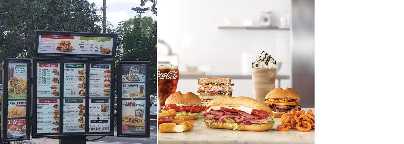 Arby's Menu