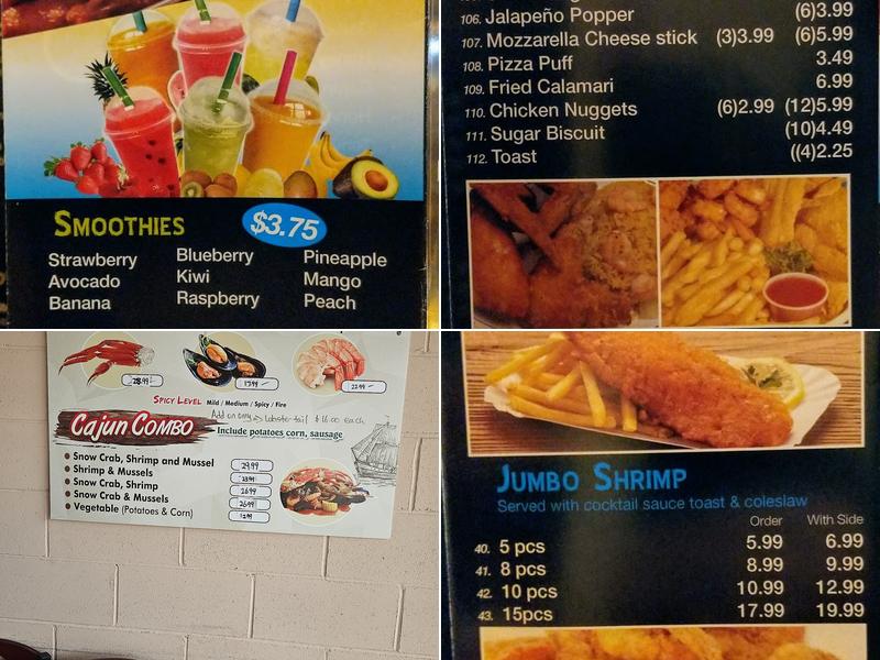 Wings & Kabob Menu