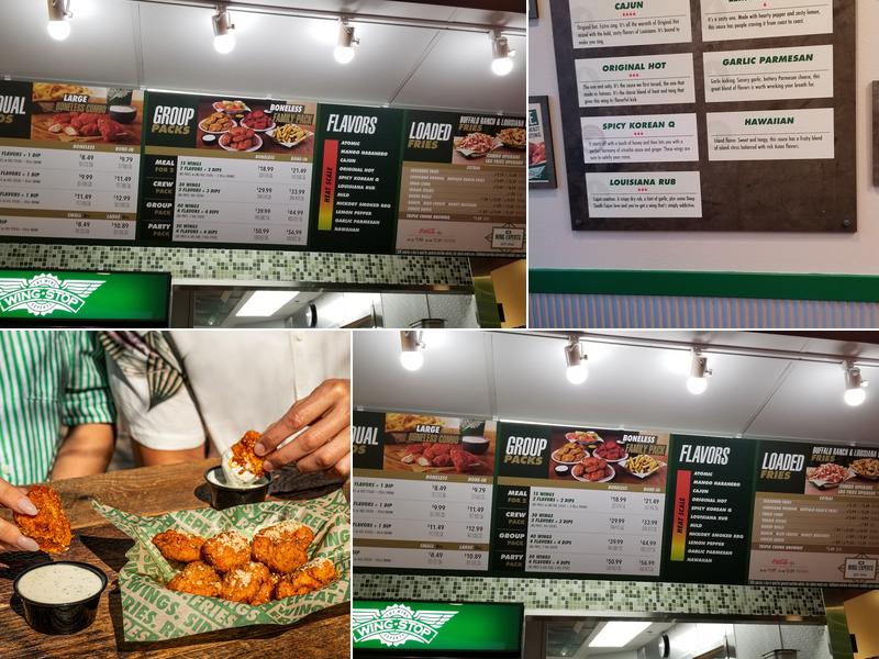Wingstop Menu