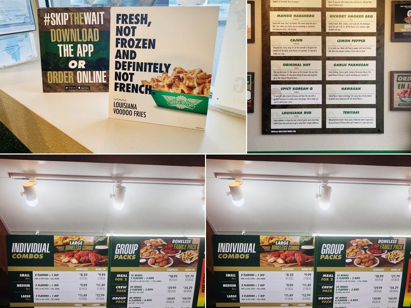 Wingstop Menu