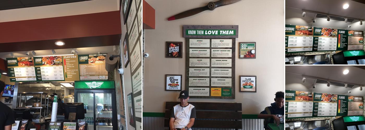Wingstop Menu