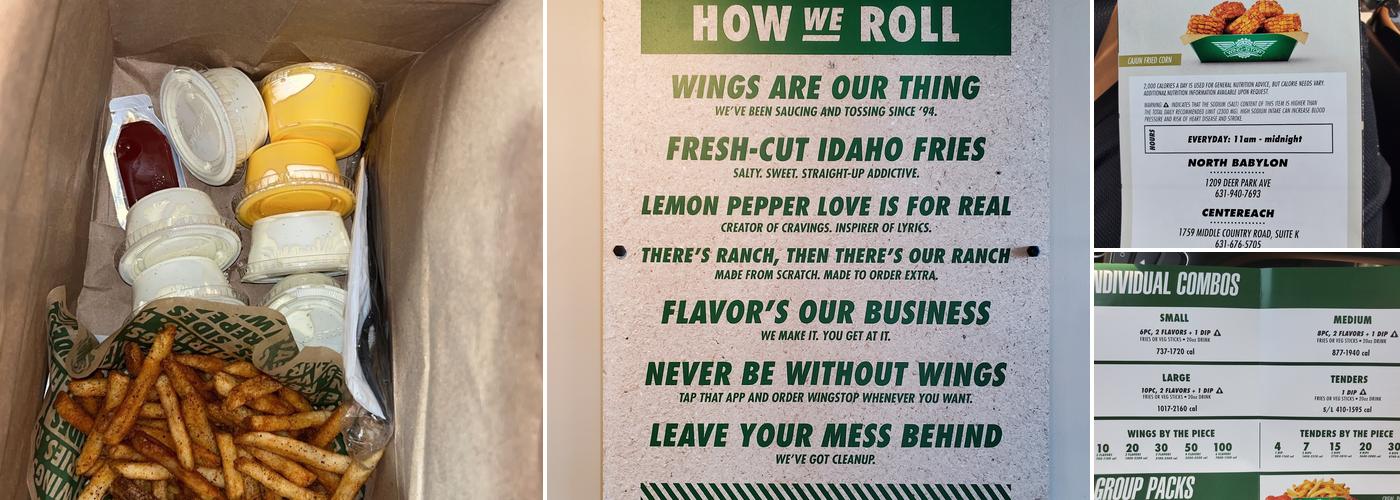 Wingstop Menu