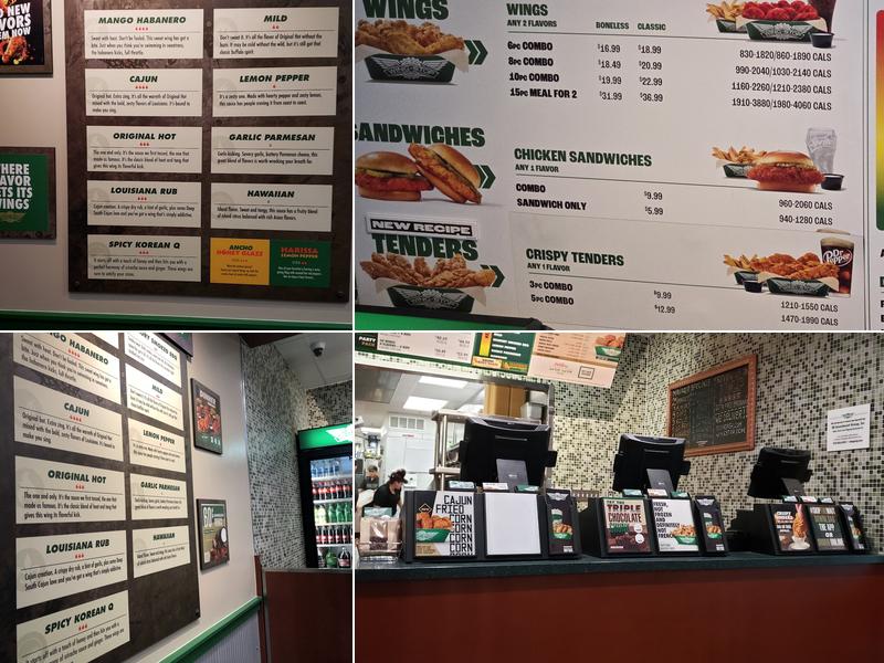Wingstop Menu