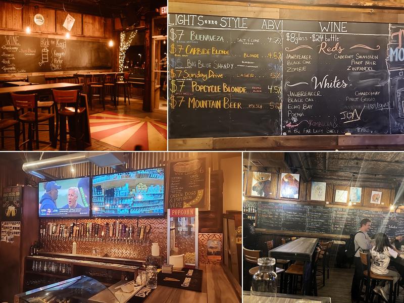 MOUNTAIN TOP TAP ROOM Menu