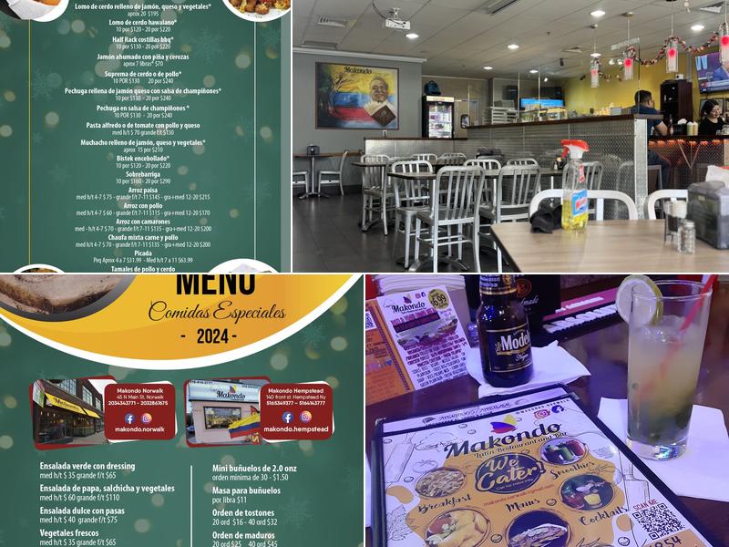 Makondo Latin Restaurant & Bar Menu