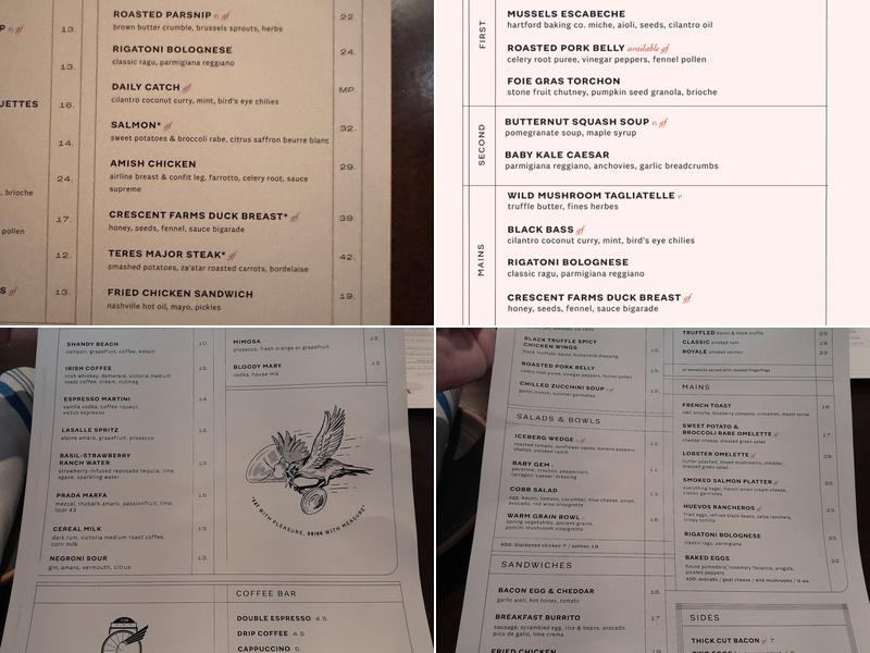 Union Kitchen Menu